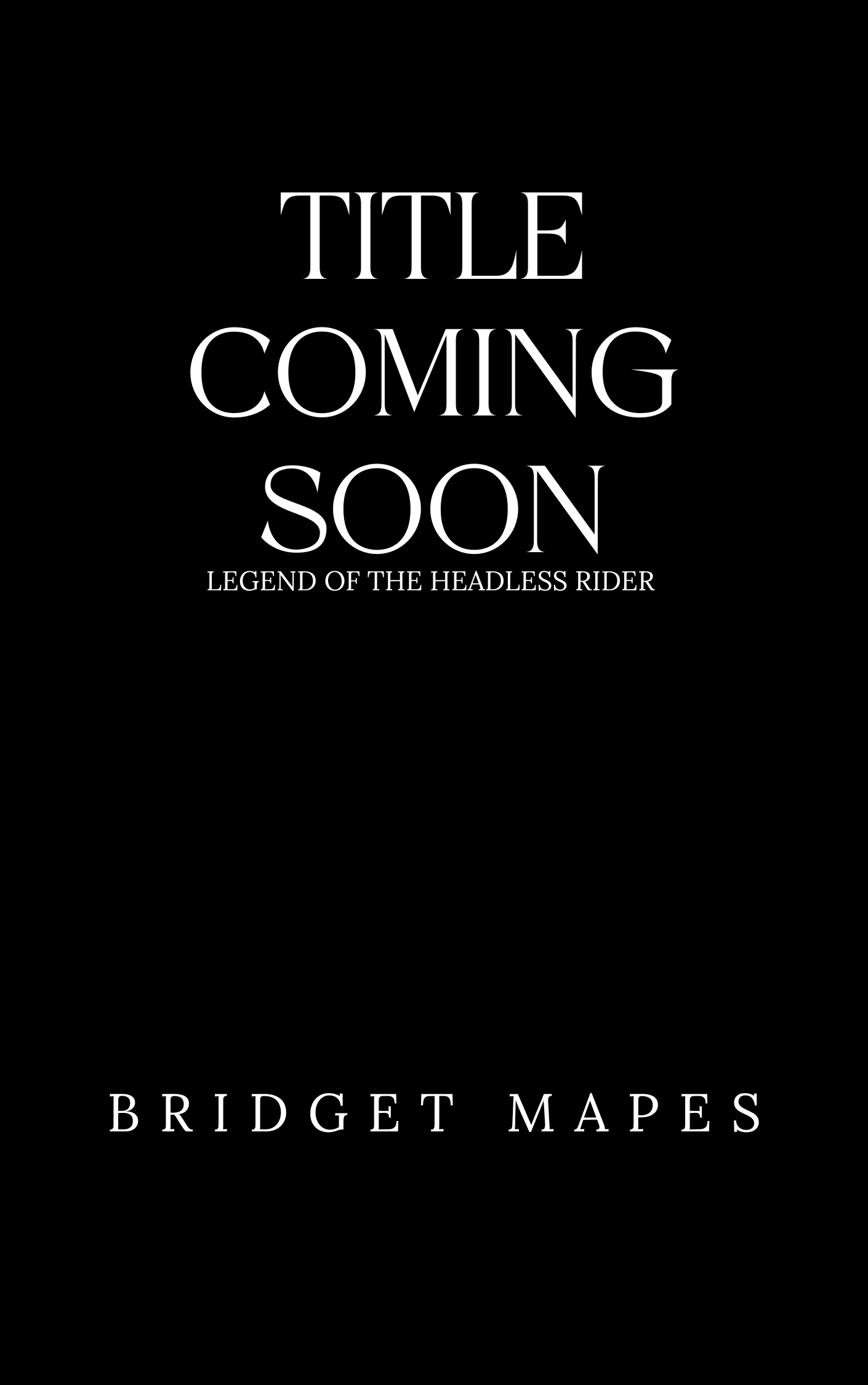 Indie author Bridget Mapes