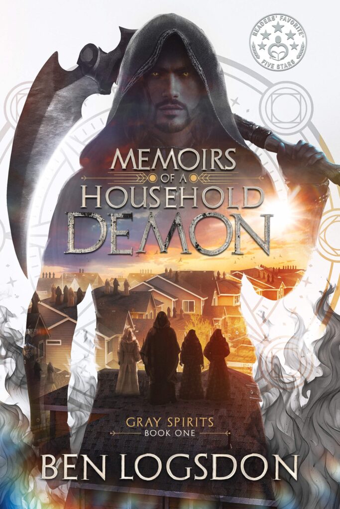 Official Memoirs Cover Compressed - Ben Logsdon (Firox) Paranormal Urban Fantasy